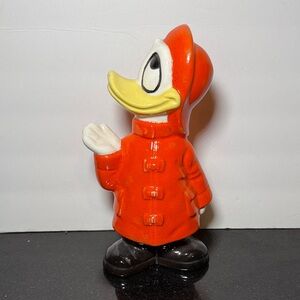 Vintage Disney Donald Duck Ceramic Figurine 9"
